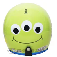 在飛比找momo購物網優惠-【Toy story 玩具總動員】三眼怪-大臉半罩式安全帽-