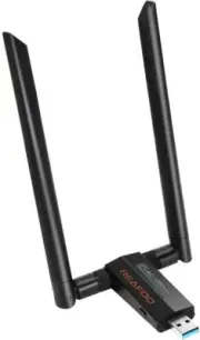 REAFOO USB WiFi Adapter AC1200 Dual Band 2.4/5GHz, WiFi Dongle with 5dBi High Ga