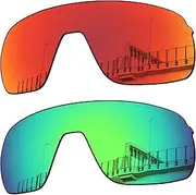[Well-aimed] Replacement Lenses Compatible with Oakley Sutro Lite OO9463 Sunglasses - Value Pack 206