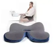 Memory Foam Back Support Cushion Wedge Seat Chair Posture Lumbar Orthopaedic