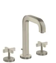 Hansgrohe 3-hole basin faucet Axor 39133820 Brushed Nickel