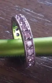 New Authentic Pandora Pink CZ Infinity Stackable Ring 190894PCZ EU Size 58/8.5-9