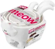 Joie Meow Cat Stackable Kitchen Measuring Cups, Assorted Colors