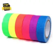 UV Blacklight Reactive Fluorescent Cloth Tape Glow in the Dark Neon Gaffer Tape