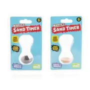 444246 WORLD'S SMALLEST SAND TIMER 6CM HOURGLASS TELLS TIME LASTS FOR 1 MINUTE