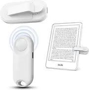 Oresoc RF Remote Control Page Turner for Kindle Paperwhite,Kindle Accessories Remote Photo and Video for E-Book iPhone iPad Android Tablets Reading Novels Comics(White)