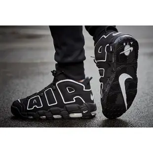 ☆小B之都☆Nike Air More Uptempo 大AIR 籃球鞋 黑白 414962-002