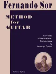 Method for Guitar, Fernando Sor, Edition Orphee