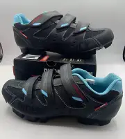 Diamondback Women's Lux Clipless Mountain Bike Shoes Size 7 US 40 EURO New