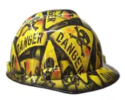 Cool Hard Hats Unisex DANGER MSA Cap STYLE Hard Hat