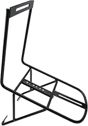 Bicycle Kickstand Bike Stands Bike Mount Coat Hanger Stand Hanger Holder Bicycle Stands for Bikes Clothes Hanging Rack Stand Front Luggage Rack Bike Carrier Shelf Basket Steel