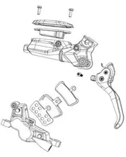 SRAM DB-SPP-A0 Disc Brake Caliper Piston Kit
