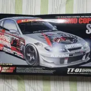 Tamiya Unassembled Rcc Nismo Coppermix Silvia Tt-01 Chassis Stored Item Crushed