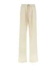 Rick Owens Dietrich Drawstring Pants IT40 Nude