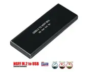 M.2 NGFF SSD SATA to USB 3.0 External Enclosure Storage Aluminium Case Adapter