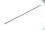DT Swiss Competition Spoke: 2.0/1.8mm, 300mm, J-bend, Black, Full Case of 100