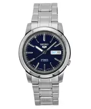 Seiko 5 Automatic Japan Made Stainless Steel Blue Dial SNKE51J1 30M Mens Watch