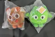 IN HAND Big Games Pet Simulator X Plush Dog and Dragon Bundle Roblox Code INCL