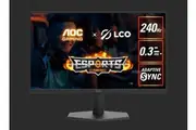 AOC27' IPS FHD, 240Hz, HDR10, 1H1DP, Adaptive Sync,Low input lag,Gaming mode,Dial Point,Shadow Control,Low blue mode, Gaming Monitor