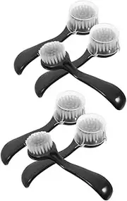 SHERCHPRY 6pcs Lady Facial Brush Face Exfoliator Pore Cleansing Brush Home Facial Cleansing Tool