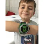 ✓BEN 10 十投影儀手錶 ALIEN FORCE OMNITRIX 照明器手鍊兒童玩具