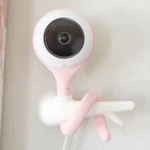 Lollipop棒棒糖智慧型嬰兒監視器/1080P/Smart Baby Camera(棉花糖粉)