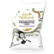 Go Natural HiProtein Veggie Chips Rosemary Salt & Vinegar Flavour 100g