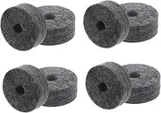 Abaodam Drum Set Cymbals Felt Pads Set Snare Drum Practice Pad Cymbal Sleeves for Drummers