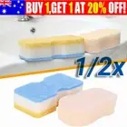 1/2× Bath Sponge Soft Shower Wash Sponges Body Scrubbers Exfoliating Body Sponge