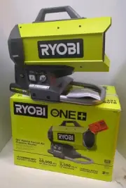 Ryobi ONE+ PCL801B Cordless Hybrid Forced Air Propane Heater