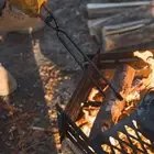 Thickened Camping Fire Poker ShineTrip BBQ Fire Tool Fire Clip for Picnic BBQ