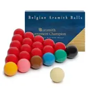 Aramith Tournament Champion Snooker Billiard Ball set 2 1/16" -52.4 mm- 22 balls