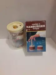 Vtg.press And Grill Hamburger Press Burger Maker Patty Press By Presse New