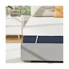 Gel Memory Foam Mattress Topper 3 Inch King High Density Mattress Pad with Re...