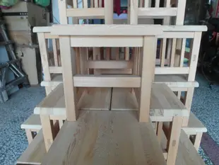 台灣檜木板凳~檜木椅~餐椅~