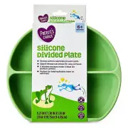 3 Compartment Section Silicone Toddler Plate