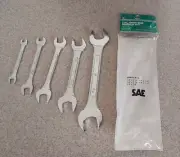 Napa Silverline Precision Ground Heat Treated 5 Piece Open End Wrenches 896105N