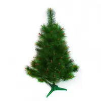 在飛比找松果購物優惠-摩達客 台灣製2尺/2呎(60cm)特級綠色松針葉聖誕樹裸樹