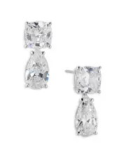 Nadri Rockstars Mixed Cubic Zirconia Drop Earrings