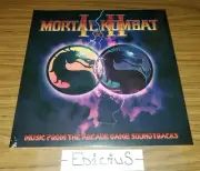 Mortal Kombat I & II Arcade Game Vinyl Soundtrack LP Sub Zero Blue Variant