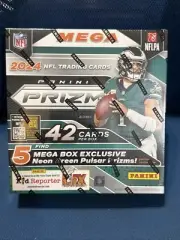 2024 Panini Prizm NFL Football Mega Box Sealed READY FACTORY SEALED! 2024 PRIZM