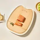 Bamboo Cutting Board Lightweight Cheese Board for Meats Meal Prep Bread