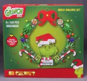 Brickcraft Dr Seuss The Grinch Wreath 523 Pieces Brick Building Set