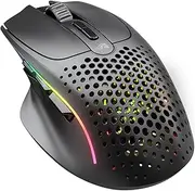 Glorious Model I 2 Wireless - MMO Mouse (Black) with 9 Programmable Side Buttons, 16 Configurations with Layer Shift, 2 Swappable Magnetic Buttons, Superlight 75g, Perfect for FPS, MOBA, and MMO