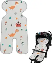 Stroller Cooling Pad | Ice Silk Stroller Cooling Mat - Foldable Double-Sided Carseat Liner Soft Ice Silk Cover Cushion for Dining Chair & Travel