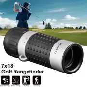 Golf Monocular Rangefinder Distance Meter Finder Binocular Pocket Scope Range