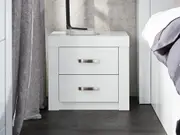 Avondale Bedside Table - White