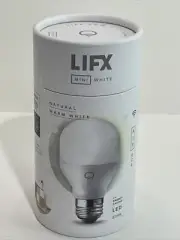 New LIFX Mini (A19) Wi-Fi Smart LED Light Bulb Warm White L3A19MW06E26
