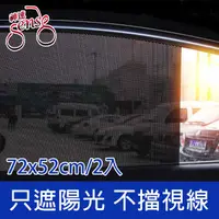 在飛比找PChome24h購物優惠-Sense神速 超大號汽車玻璃遮陽防曬靜電隔熱貼 72x52