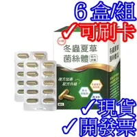 在飛比找蝦皮購物優惠-✓台糖冬蟲夏草菌絲體複方膠囊60粒*6盒/組✓新包裝效期20